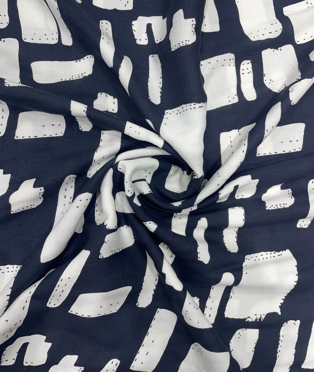 Abstract Print Premium Cotton Fabric for Men's Shirt - Tepchi Men