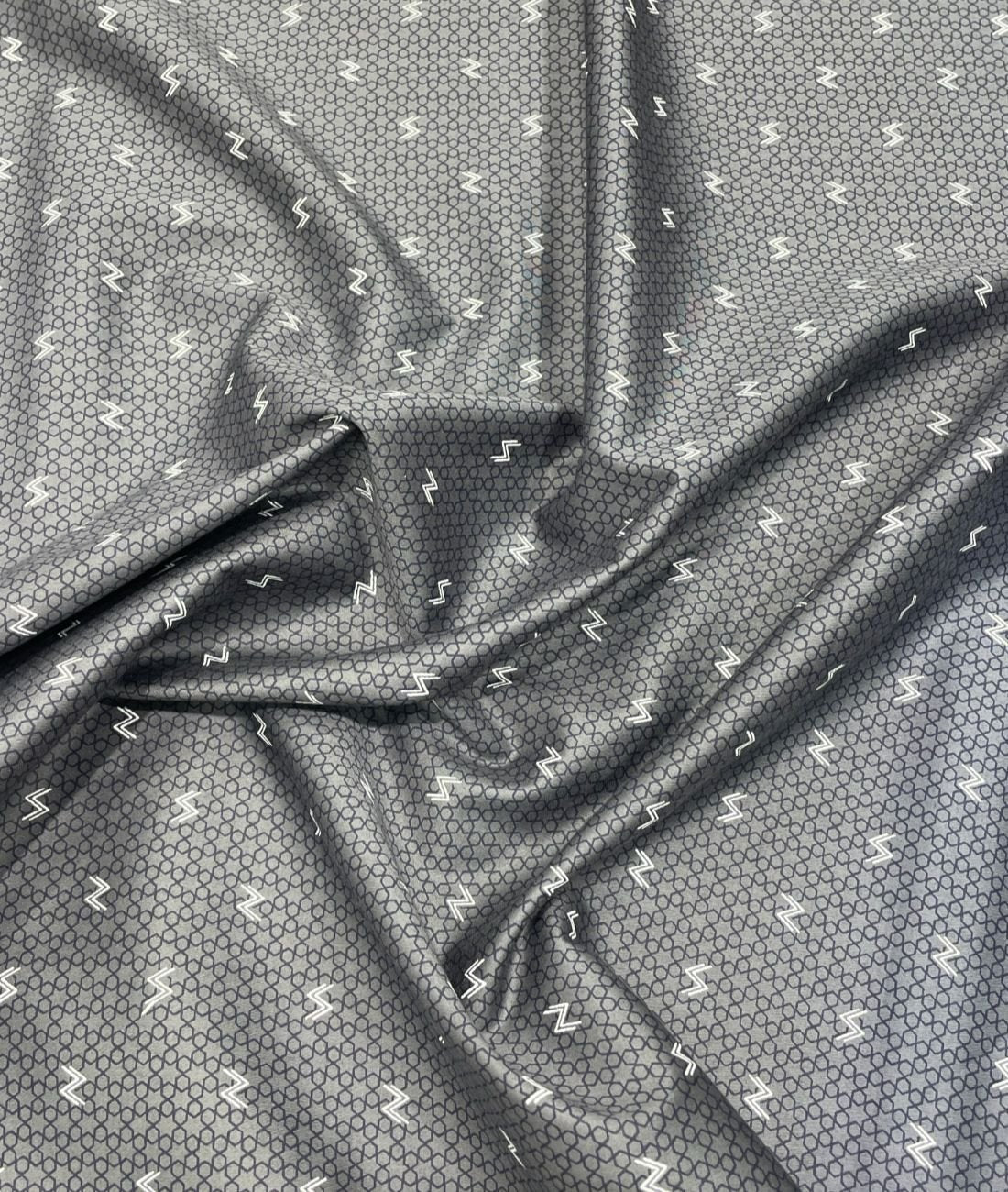 Birla Century Abstarct Printed Luxury Giza Cotton Fabric for Men's Shirt - Tepchi Men