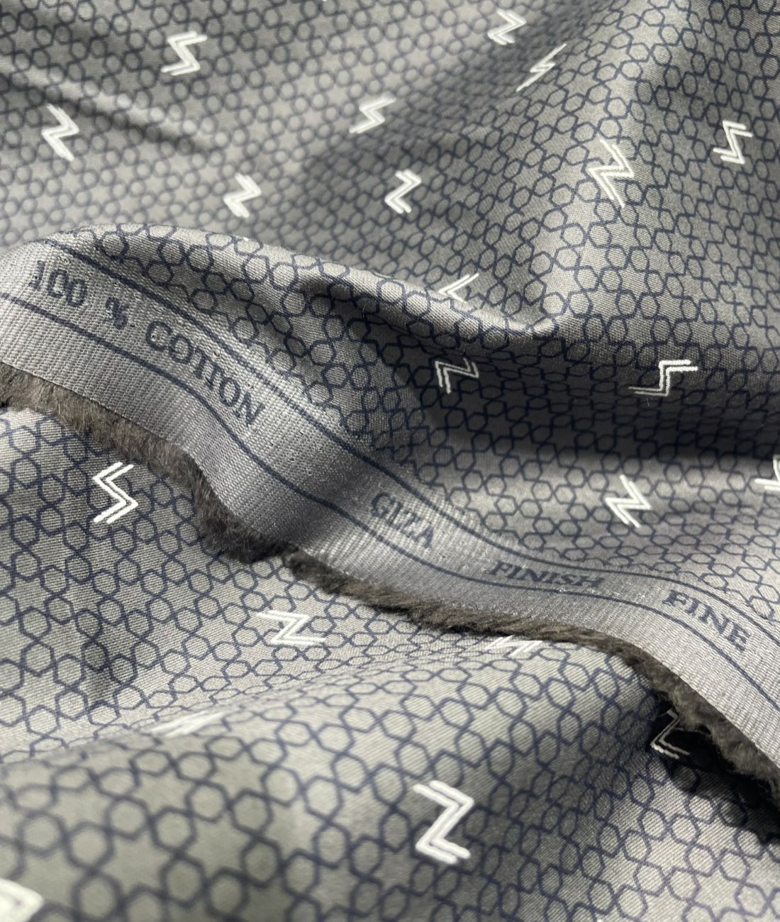 Birla Century Abstarct Printed Luxury Giza Cotton Fabric for Men's Shirt - Tepchi Men