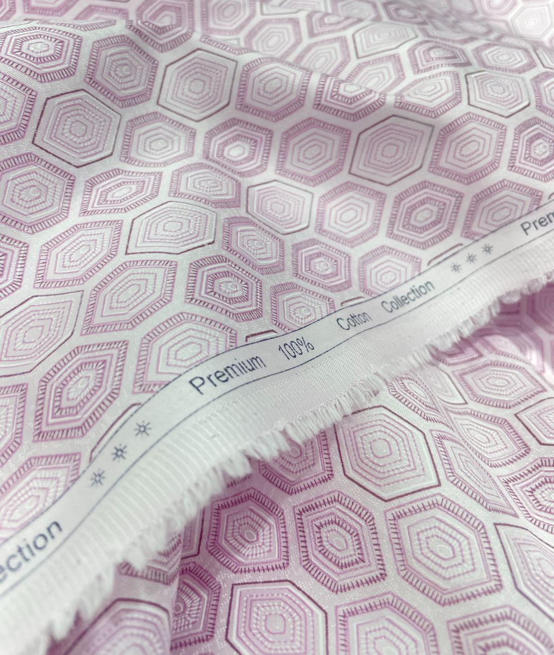 Birla Century Lavender Abstract Printed Luxury 2Ply Giza Cotton Fabric for Men's Shirt - Tepchi Men