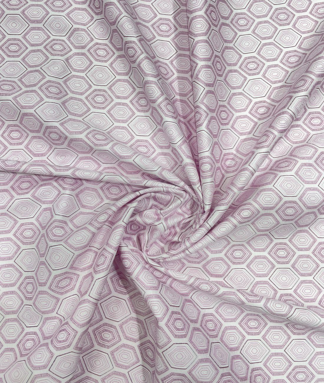 Birla Century Lavender Abstract Printed Luxury 2Ply Giza Cotton Fabric for Men's Shirt - Tepchi Men
