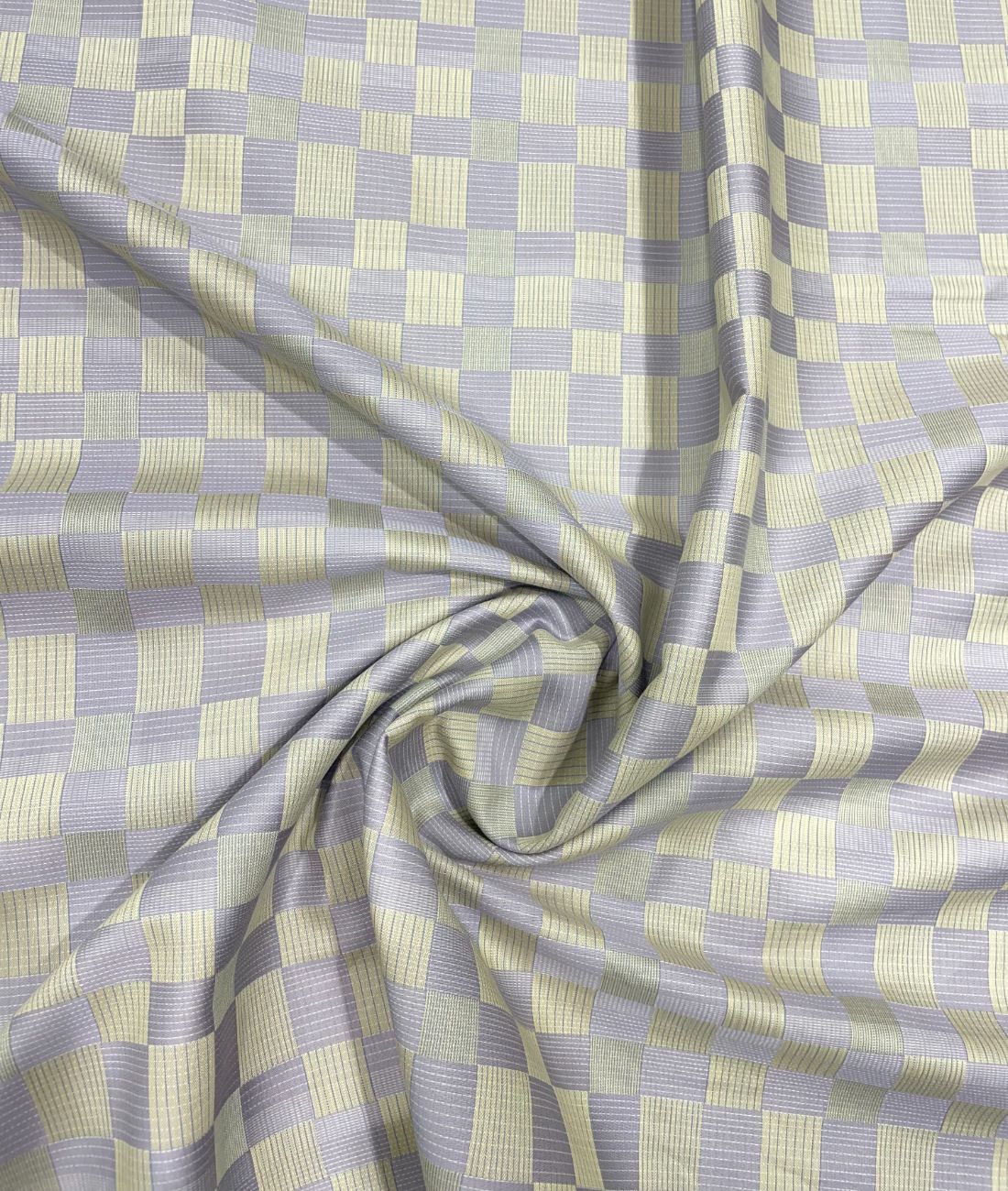 Burgoyne Luxury Blocks Checks Pattern Giza Cotton Fabric for Men's Shirt - Tepchi Men