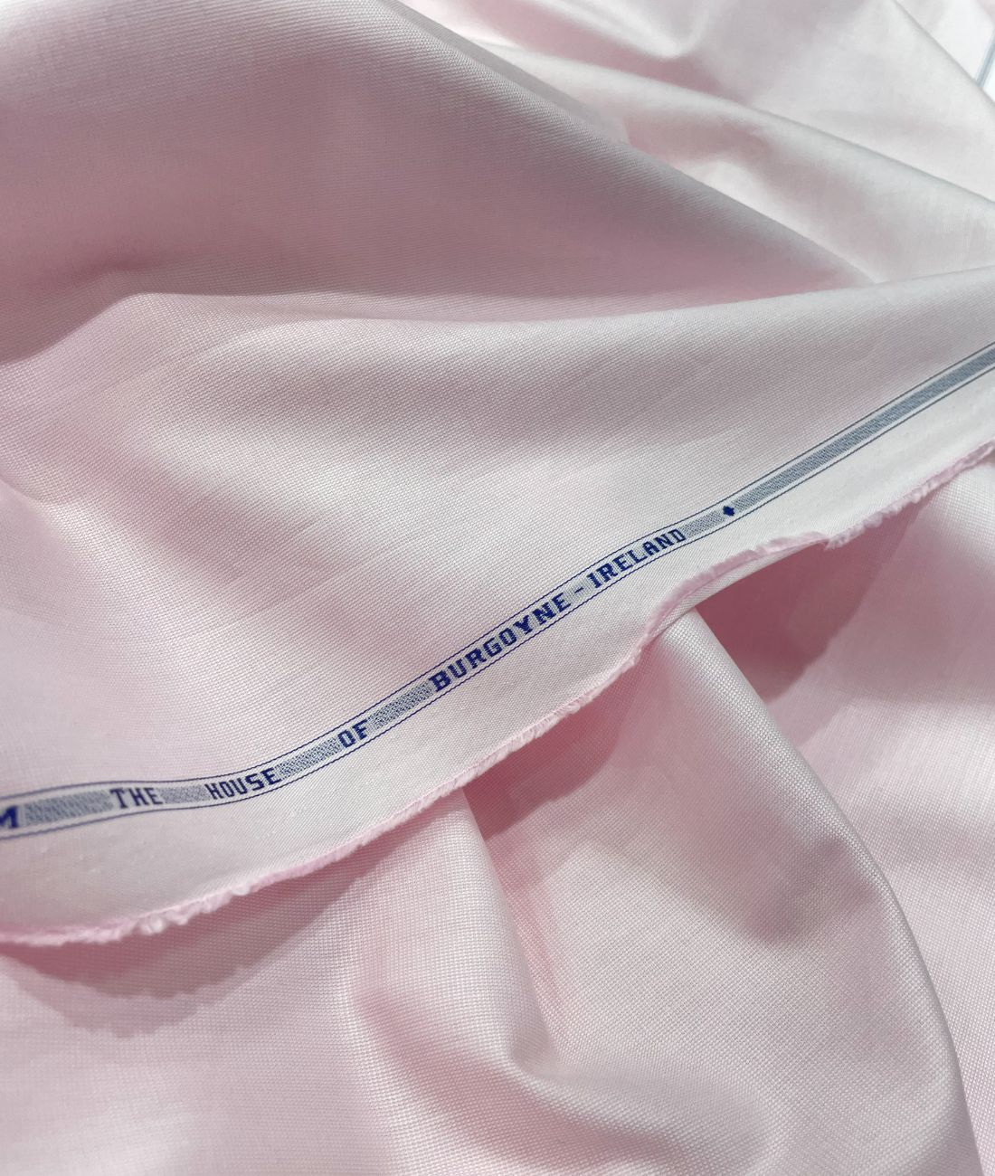Burgoyne Luxury Hollywood Pink Color 2 Ply Giza Cotton Fabric - Tepchi Men