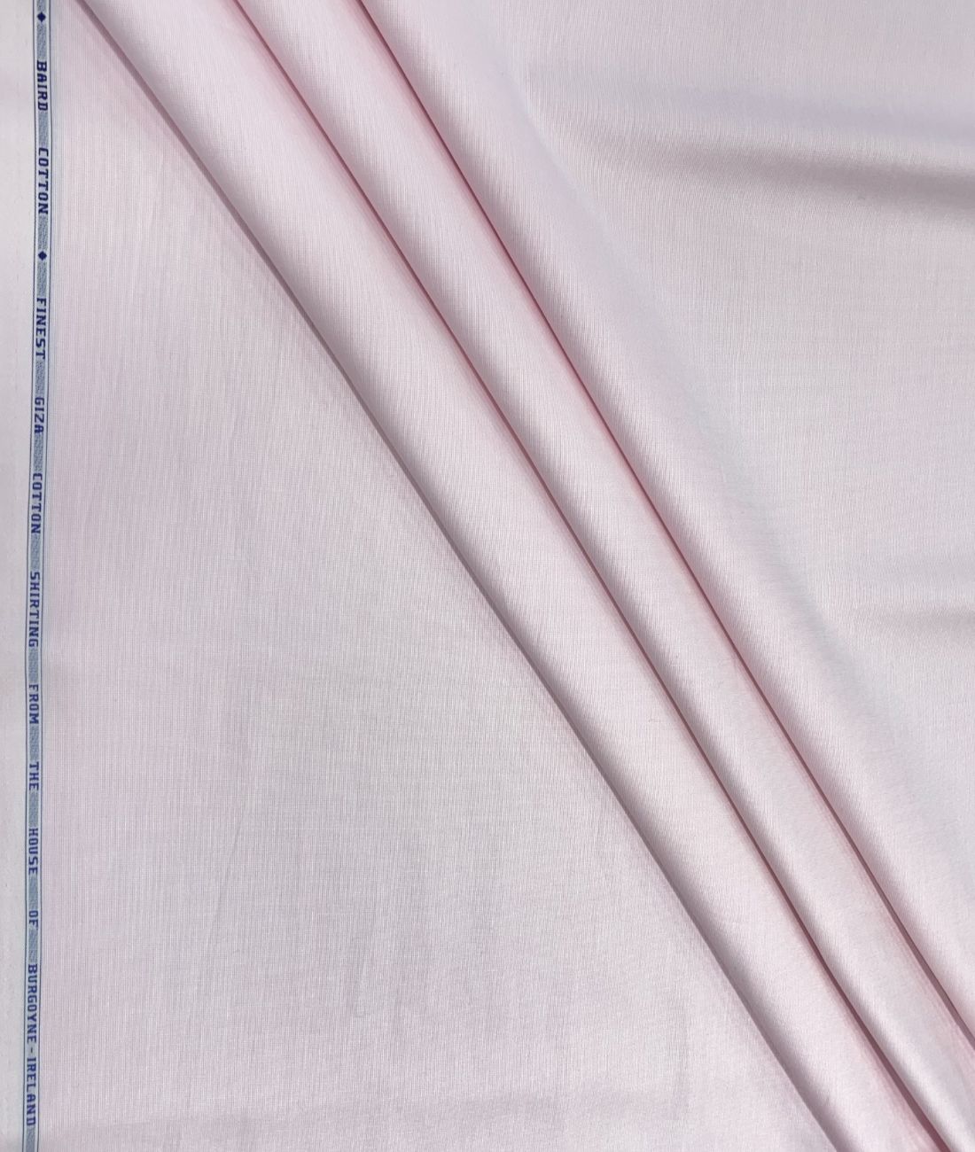 Burgoyne Luxury Hollywood Pink Color 2 Ply Giza Cotton Fabric - Tepchi Men