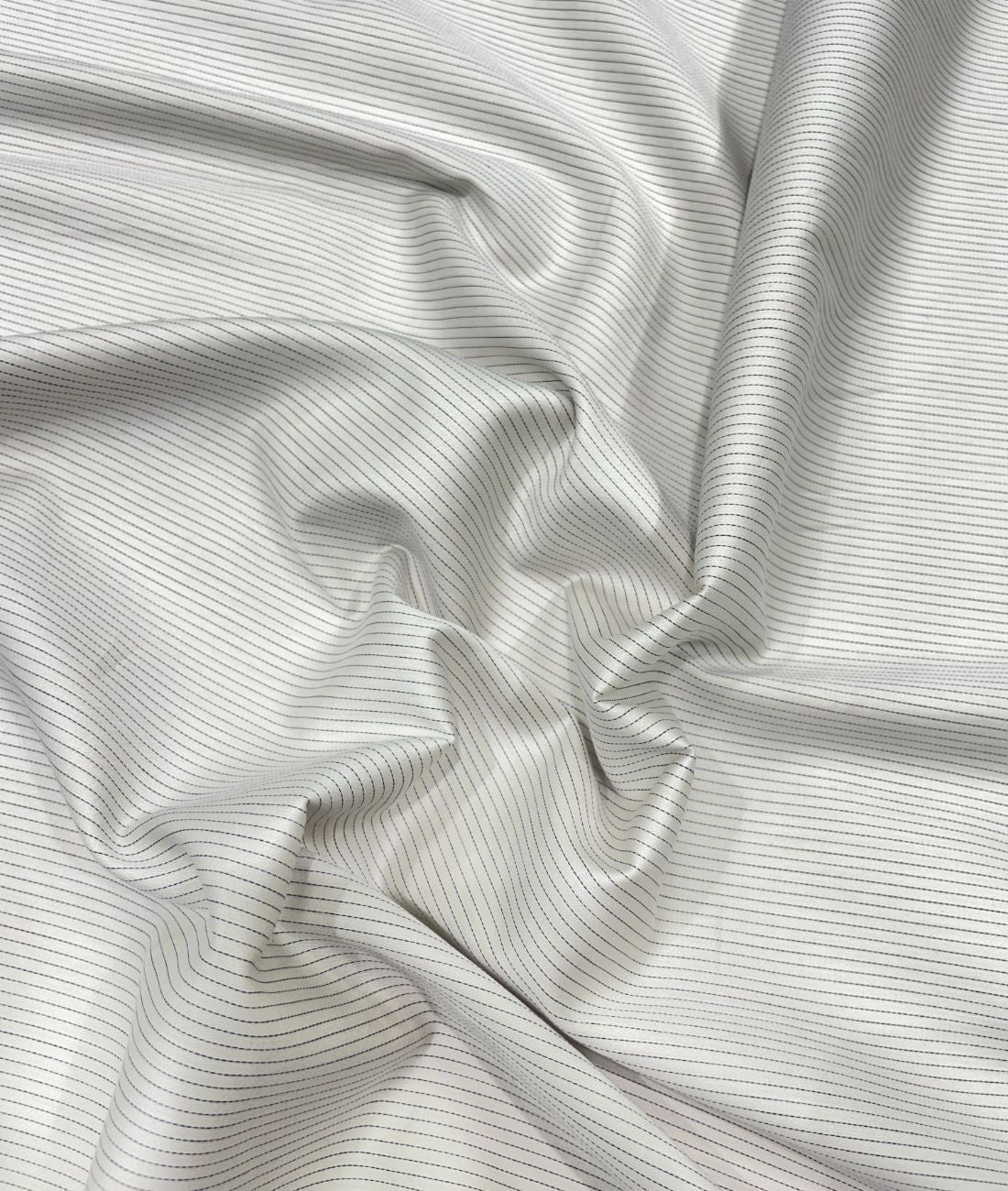 Burgoyne Stripe Formal Luxury Giza Cotton Shirt Fabric - Tepchi Men