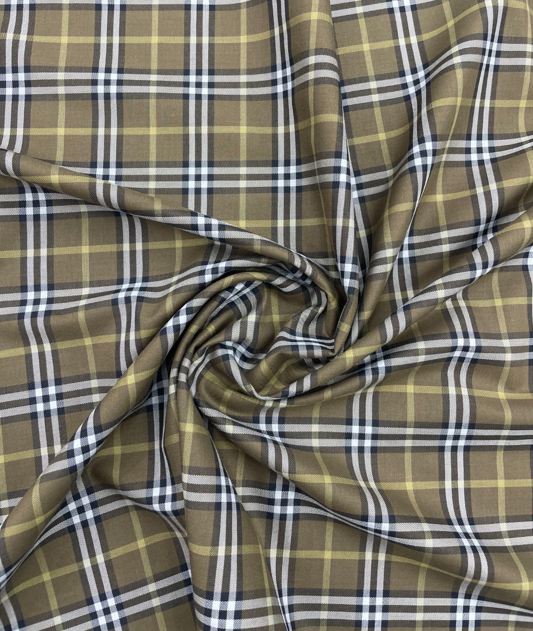 J.Hampstead Checks Luxury Giza Cotton Fabric for Mens's Shirt - Tepchi Men