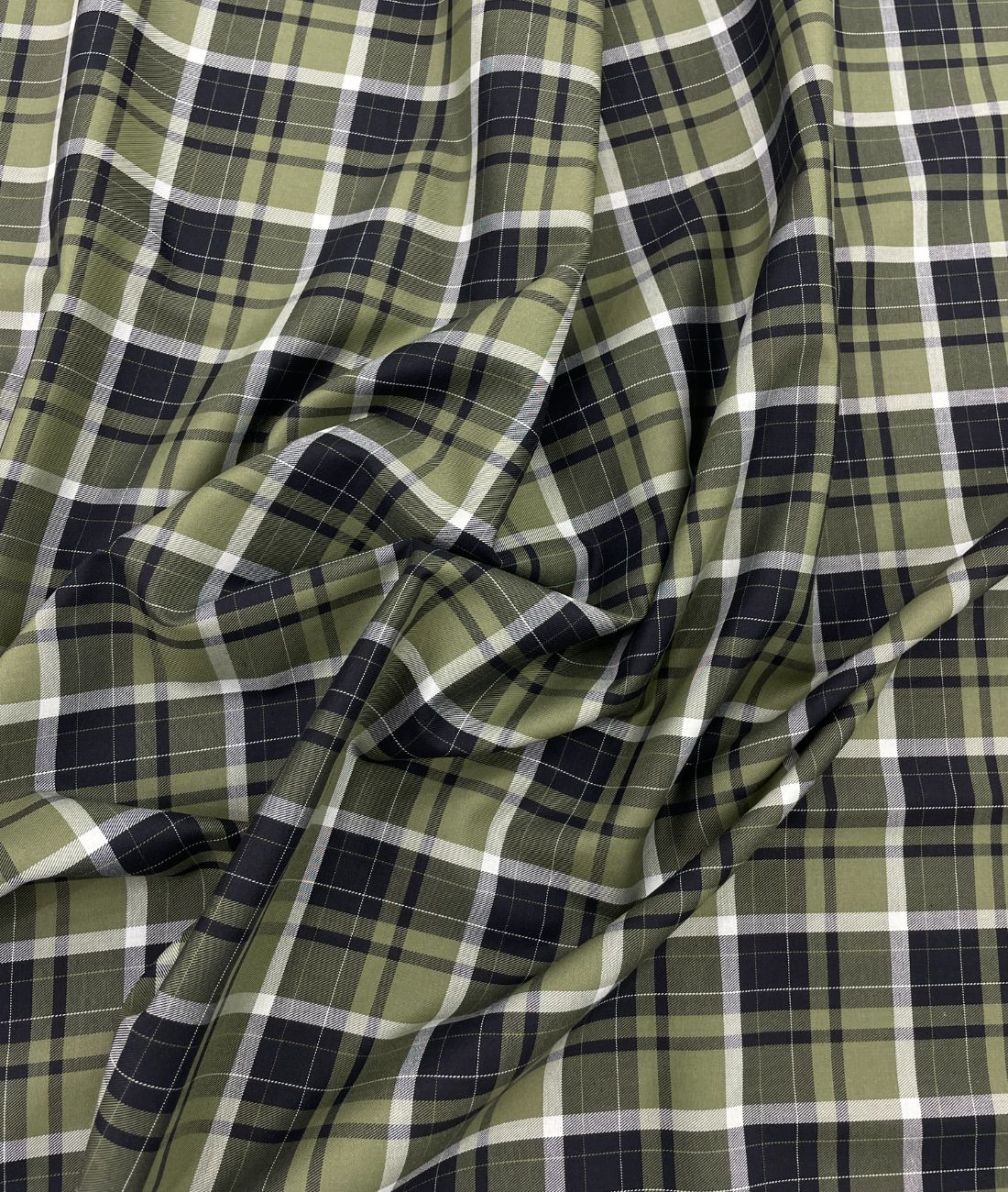 J.Hampstead Luxury 2 Ply Burberry Checks Giza Cotton Fabric for Men's Shirt - Tepchi Men