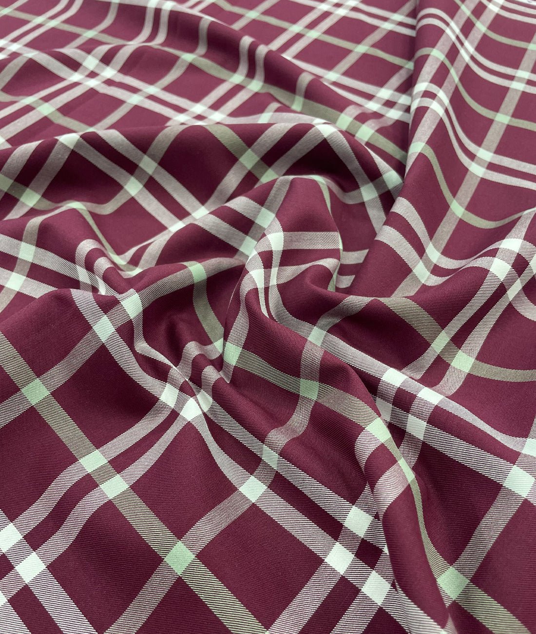 J.Hampstead Luxury Cotton Big Checks Men's Fabric - Tepchi Men