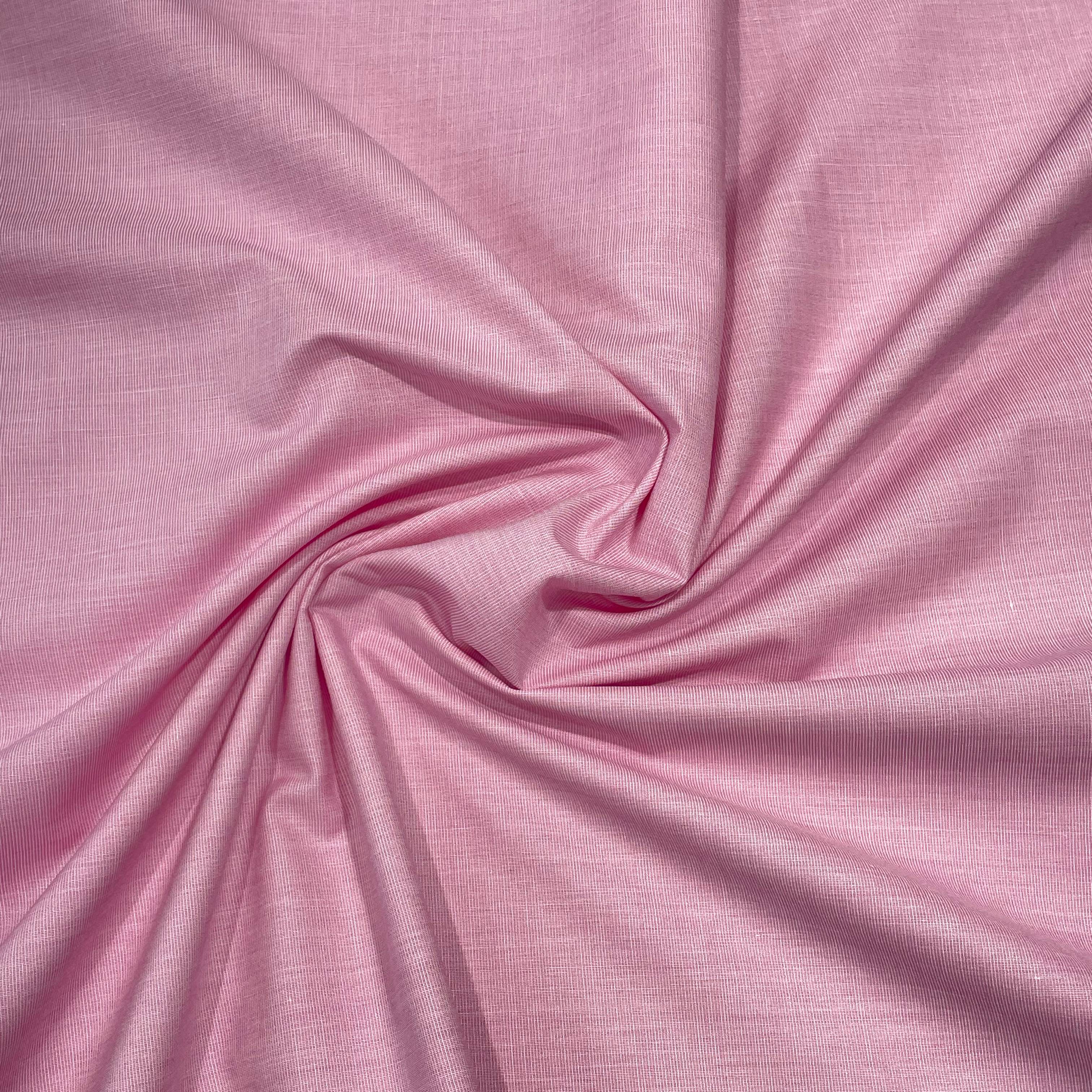 J.Hampstead Luxury Giza Cotton Baby Pink Men's Fabric - Tepchi Men