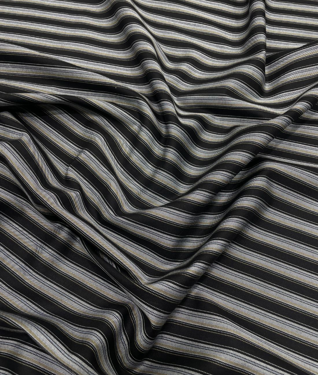 J.Hampstead Stripe Luxury 2 Ply Cotton Fabric for Premium Men's Shirt - Tepchi Men
