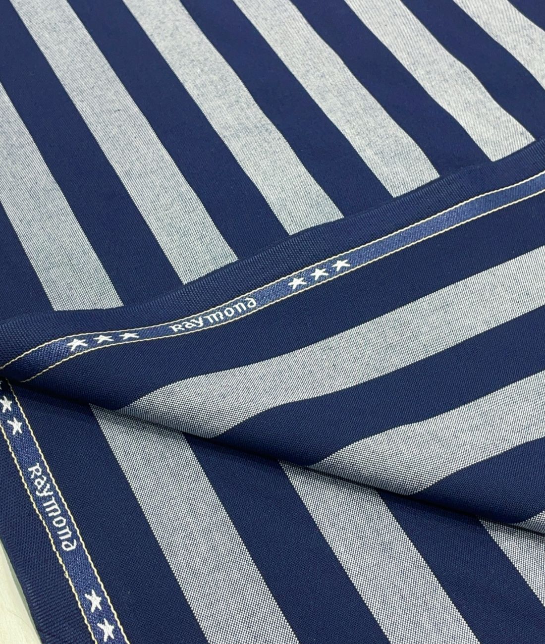 Raymond Designer Stripes Suiting Fabric for Blazer - Tepchi Men