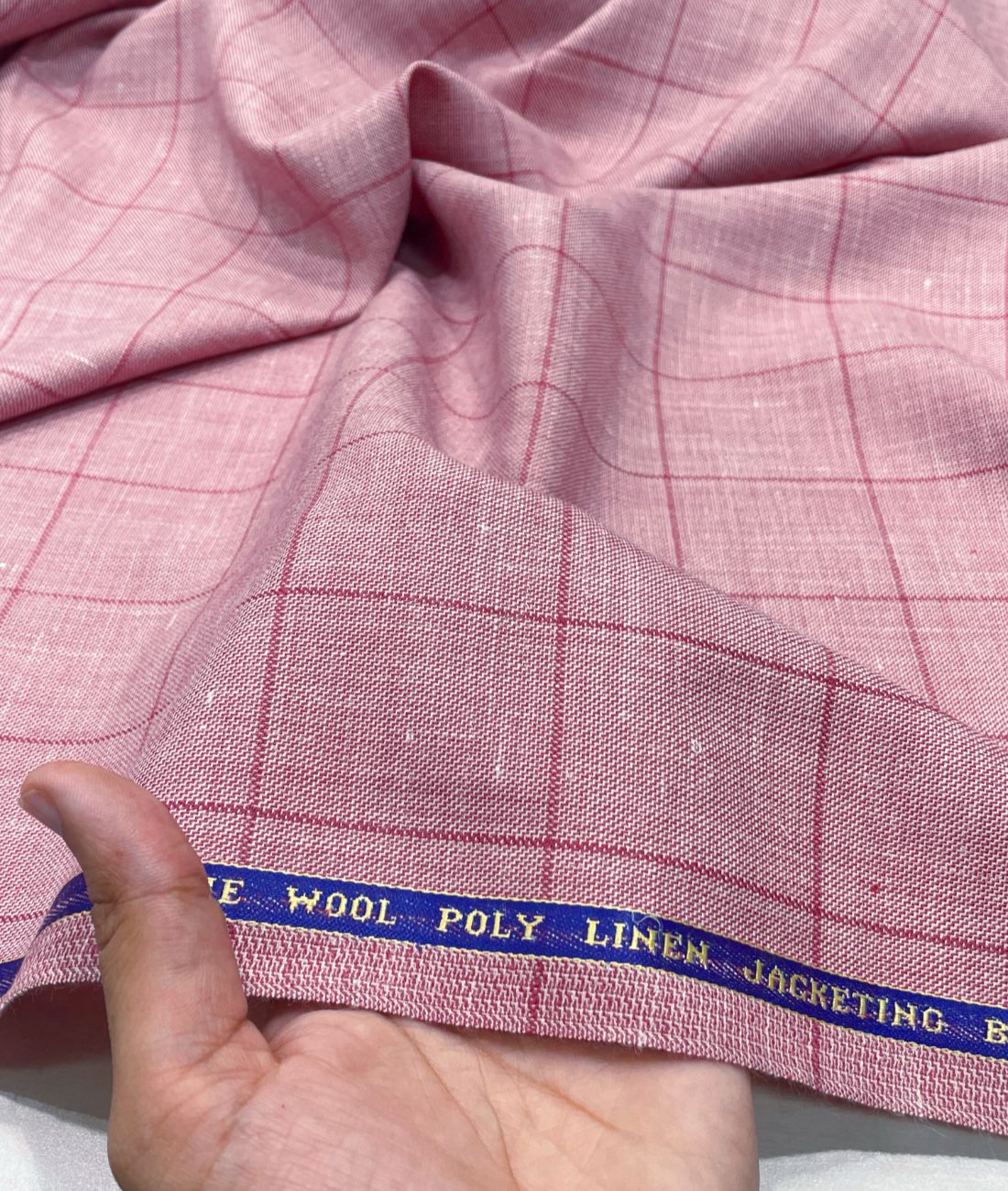 Raymond Wool + Linen Luxury Suiting Fabric for Blazer - Tepchi Men
