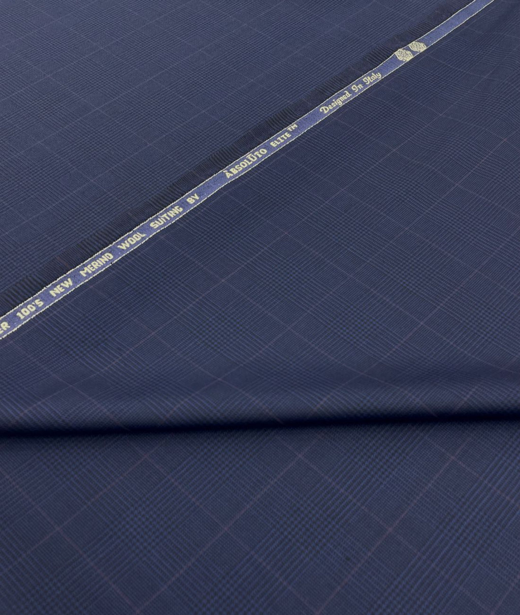 Absoluto Elite 100's Counts Merino Wool Ultra Luxury Suiting Fabric - Tepchi Men