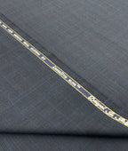 Absoluto Elite Blue Super 100's Counts Merino Wool Suiting Fabric - Tepchi Men