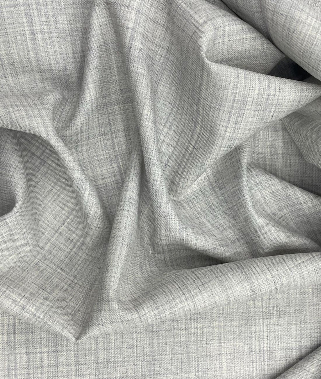 Absoluto Elite Luxury Grey Super 120's Counts Merino Wool Suiting Fabric - Tepchi Men
