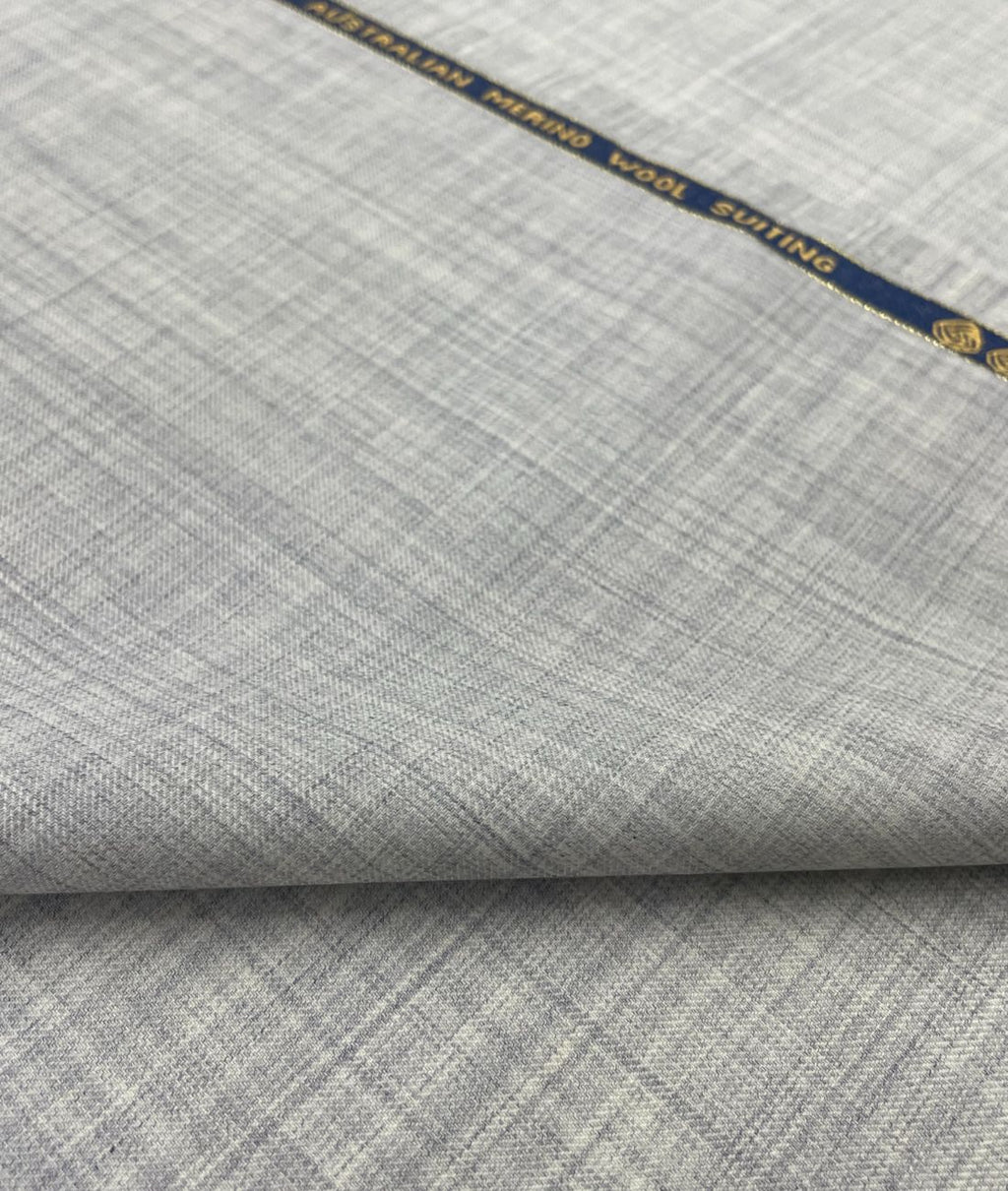 Absoluto Elite Luxury Grey Super 120's Counts Merino Wool Suiting Fabric - Tepchi Men