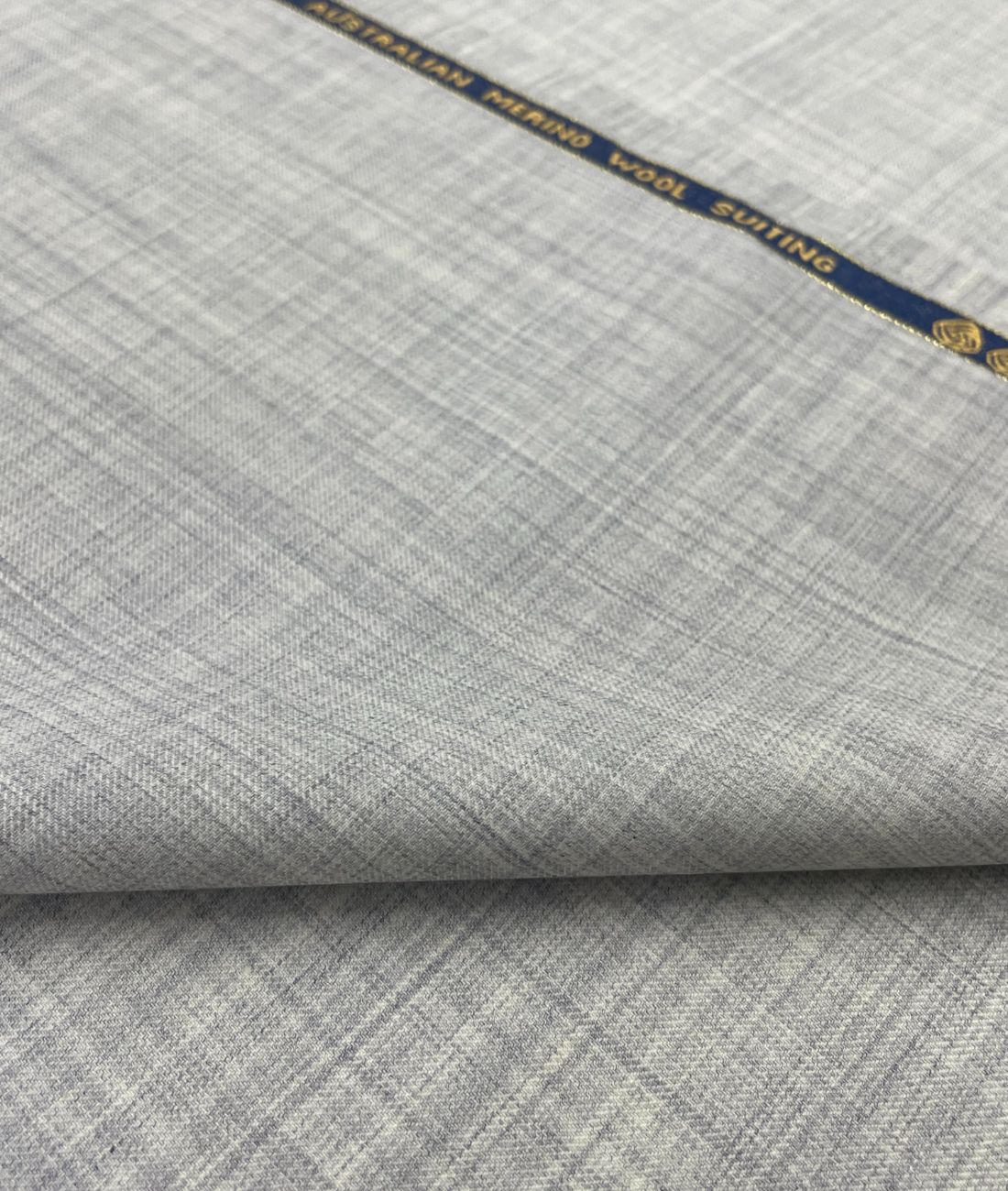 Absoluto Elite Luxury Grey Super 120's Counts Merino Wool Suiting Fabric - Tepchi Men