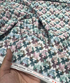 Abstract Print Luxury Giza Cotton Fabric for Men's Shirt - Tepchi Men