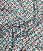 Abstract Print Luxury Giza Cotton Fabric for Men's Shirt - Tepchi Men