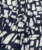 Abstract Print Premium Cotton Fabric for Men's Shirt - Tepchi Men