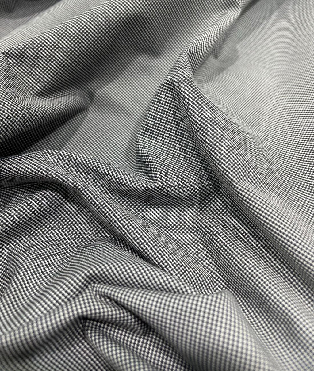 Anti Wrinkle Small Houndstooth Pattern Fabric for Men's Shirt - Tepchi Men