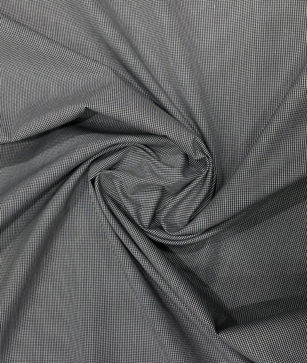 Anti Wrinkle Small Houndstooth Pattern Fabric for Men's Shirt - Tepchi Men