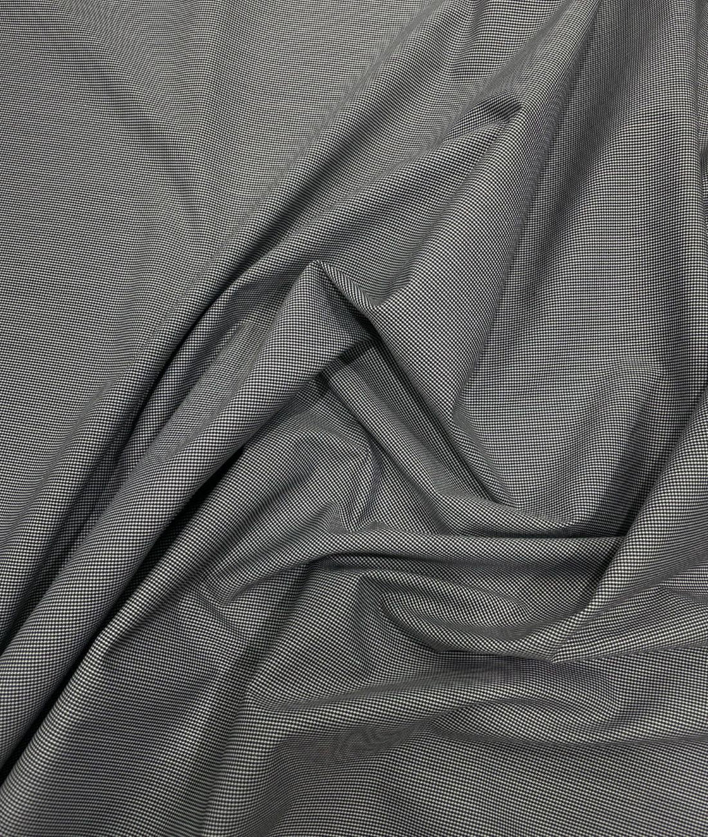 Anti Wrinkle Small Houndstooth Pattern Fabric for Men's Shirt - Tepchi Men