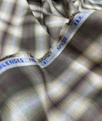 Arvind Blurred Premium Cotton Checks Fabric for Men's Shirt - Tepchi Men