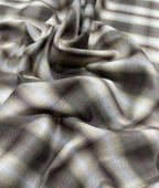Arvind Blurred Premium Cotton Checks Fabric for Men's Shirt - Tepchi Men