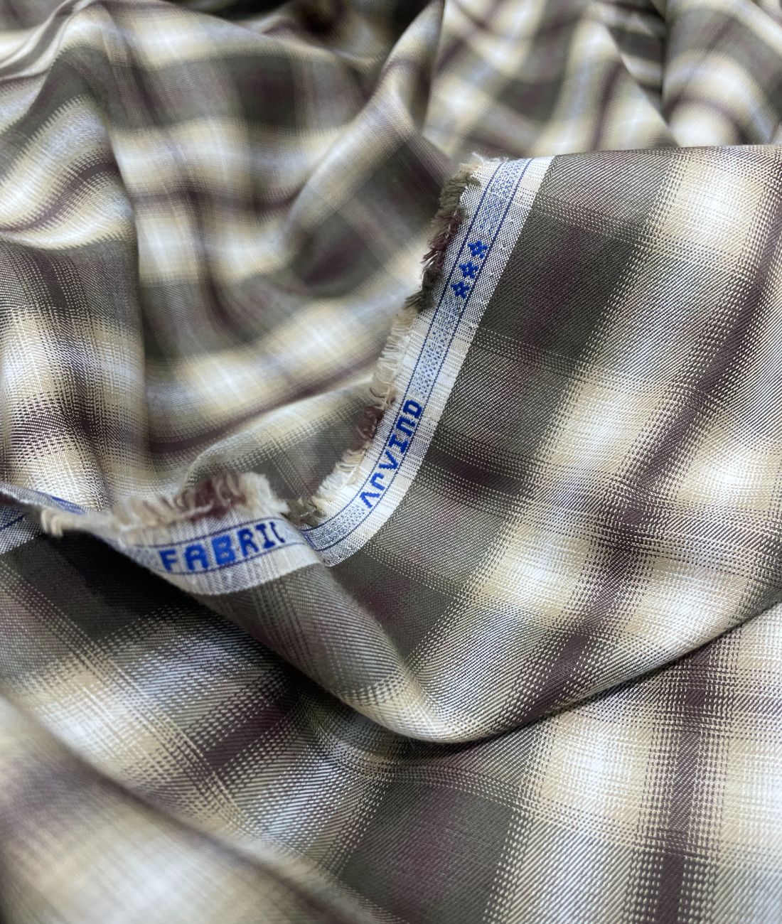 Arvind Blurred Premium Cotton Checks Fabric for Men's Shirt - Tepchi Men