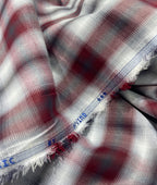 Arvind Blurred Unique Checks Fabric for Men's Shirt - Tepchi Men