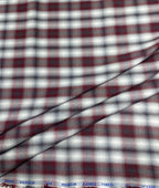 Arvind Blurred Unique Checks Fabric for Men's Shirt - Tepchi Men