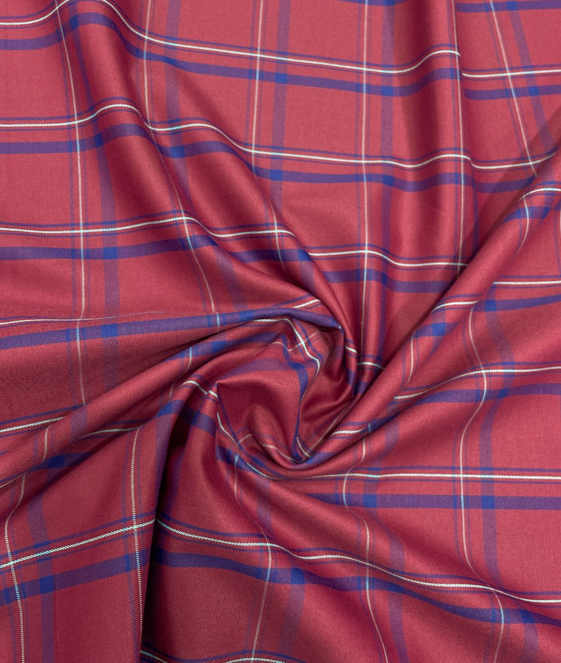 Arvind Checks Premium Cotton Fabric for Men's Shirt - Tepchi Men