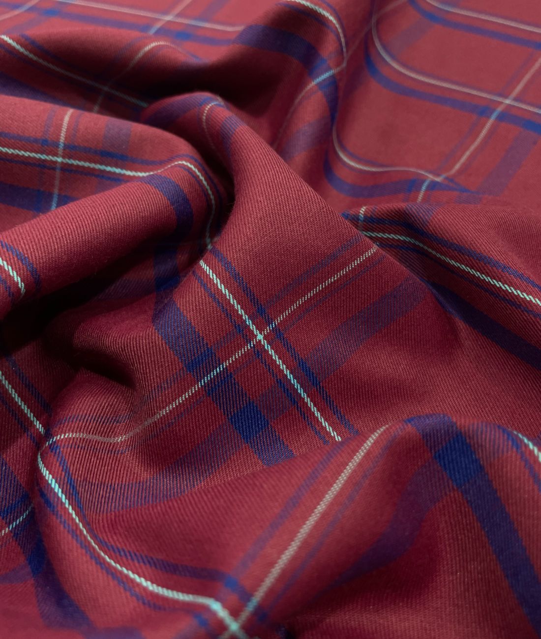 Arvind Checks Premium Cotton Fabric for Men's Shirt - Tepchi Men