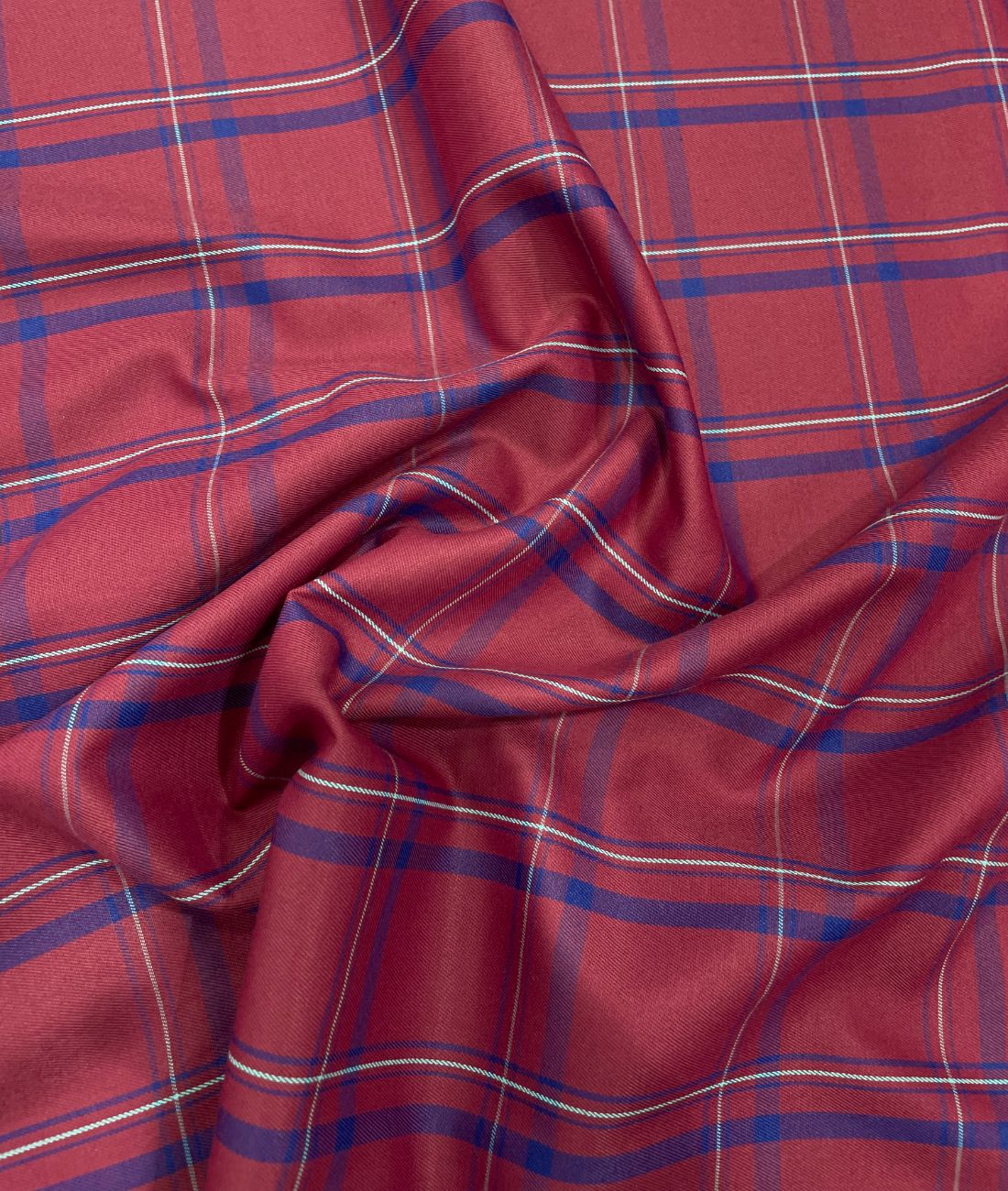 Arvind Checks Premium Cotton Fabric for Men's Shirt - Tepchi Men