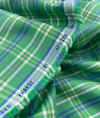 Arvind Checks Premium Cotton Fabric for Shirt - Tepchi Men