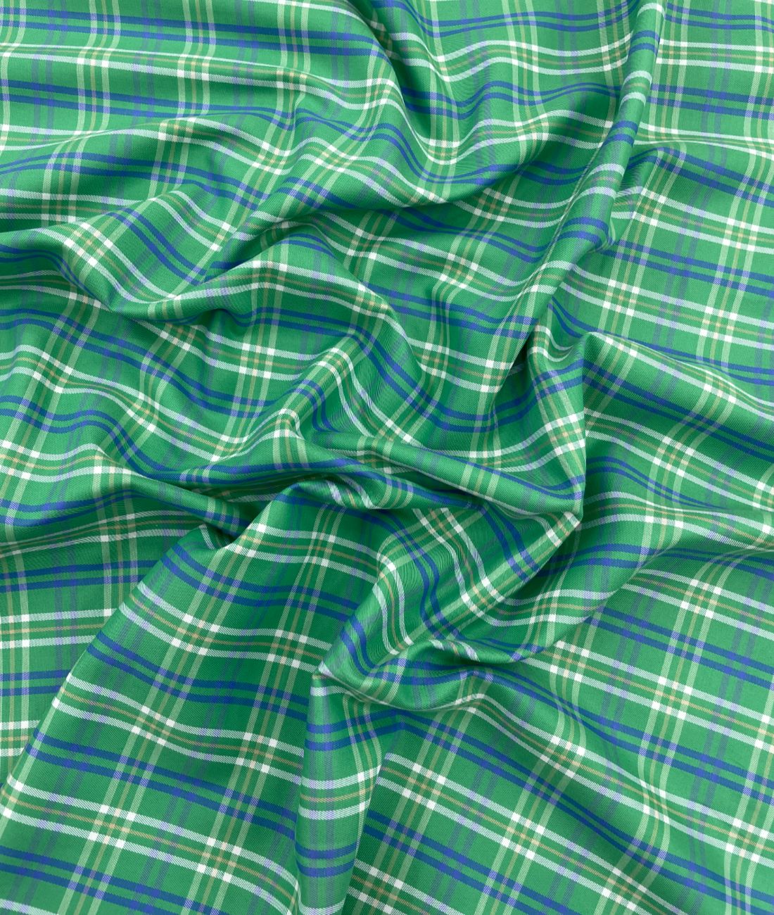 Arvind Checks Premium Cotton Fabric for Shirt - Tepchi Men