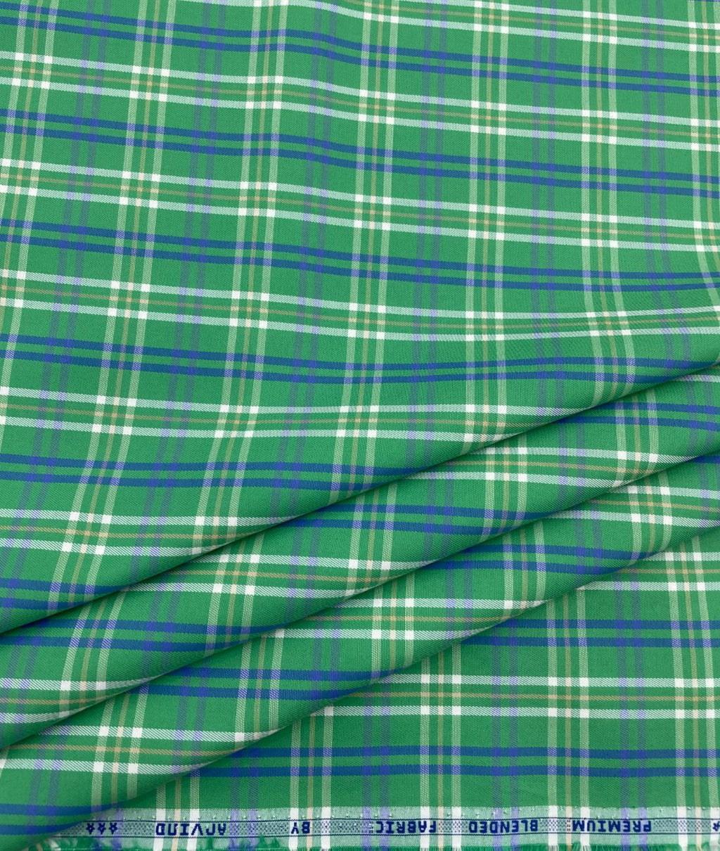 Arvind Checks Premium Cotton Fabric for Shirt - Tepchi Men