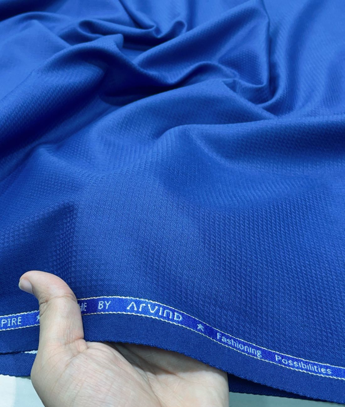 Arvind Dobby Luxury TR Suiting Fabric - Tepchi Men