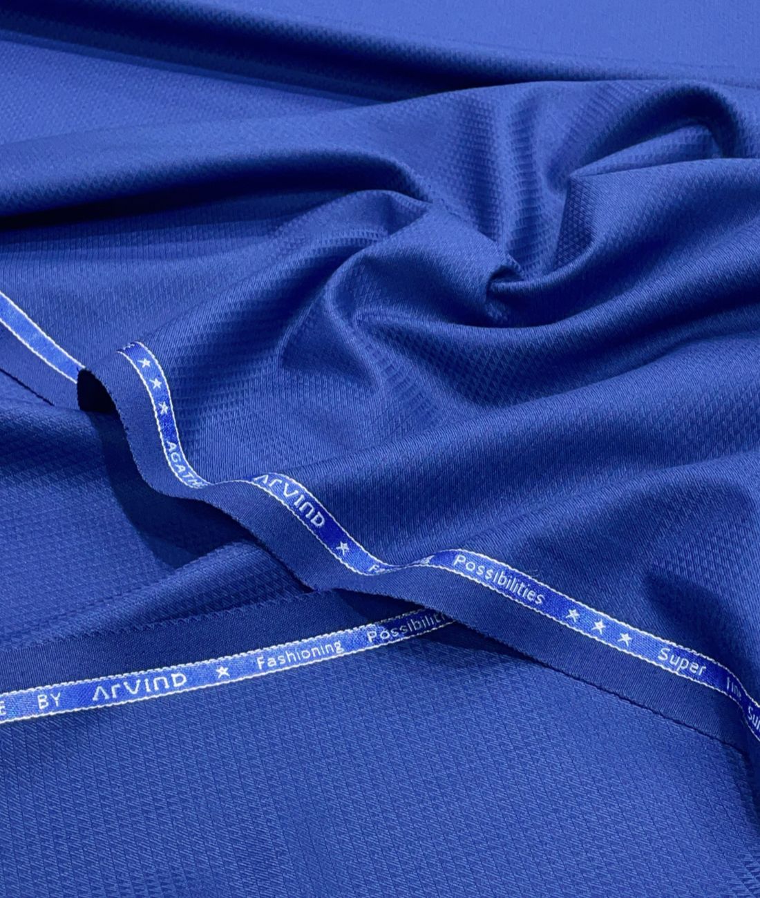 Arvind Dobby Luxury TR Suiting Fabric - Tepchi Men