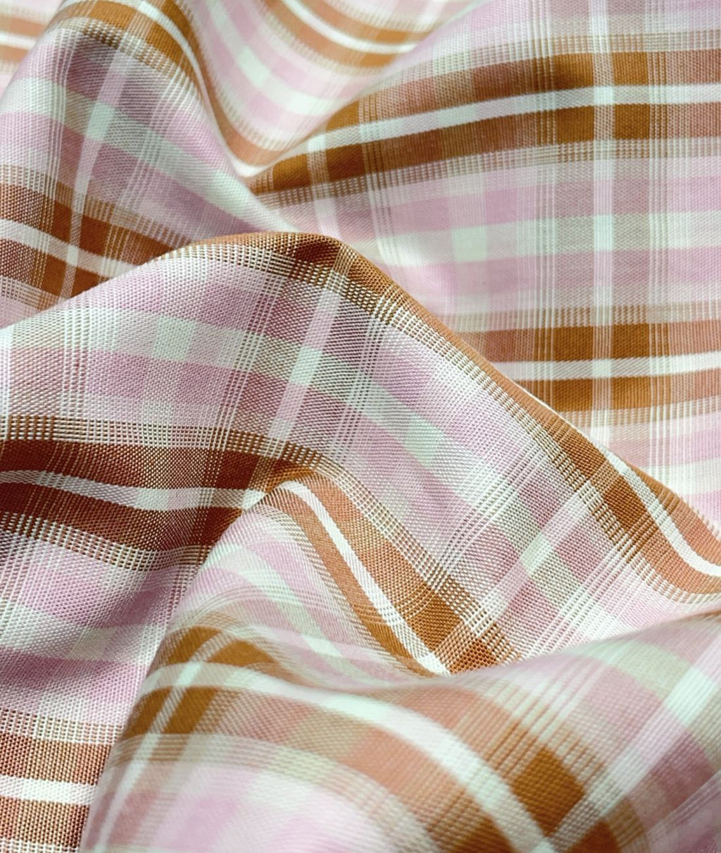 Arvind Premium Cotton Checks Fabric for Men's Shirt - Tepchi Men