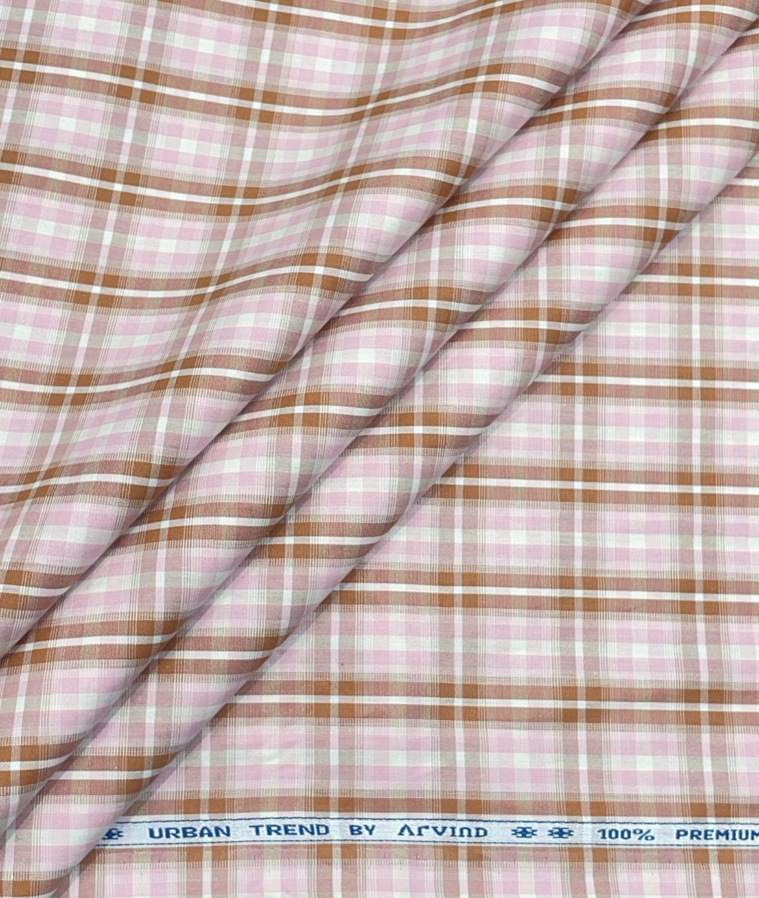Arvind Premium Cotton Checks Fabric for Men's Shirt - Tepchi Men