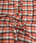 Arvind Premium Cotton Checks Fabric for Men's Shirt - Tepchi Men