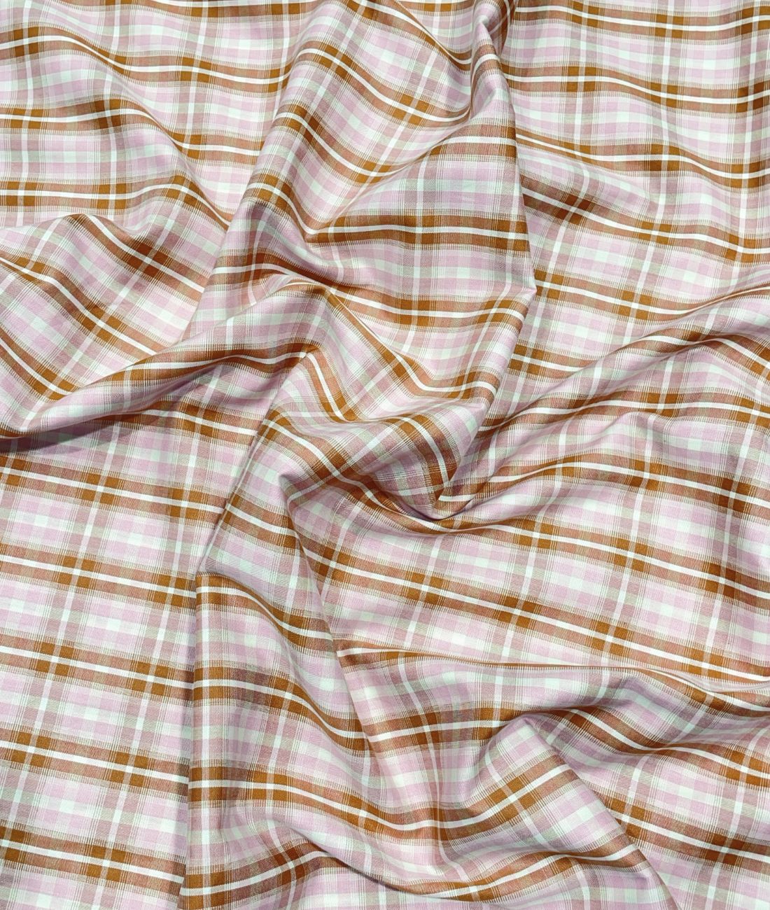 Arvind Premium Cotton Checks Fabric for Men's Shirt - Tepchi Men