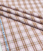Arvind Premium Cotton Checks Fabric for Men's Shirt - Tepchi Men