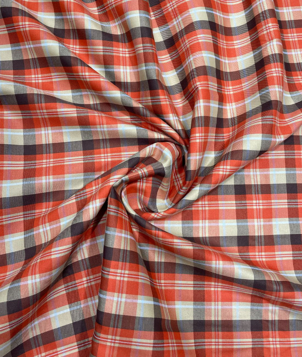 Arvind Premium Cotton Checks Fabric for Men's Shirt - Tepchi Men