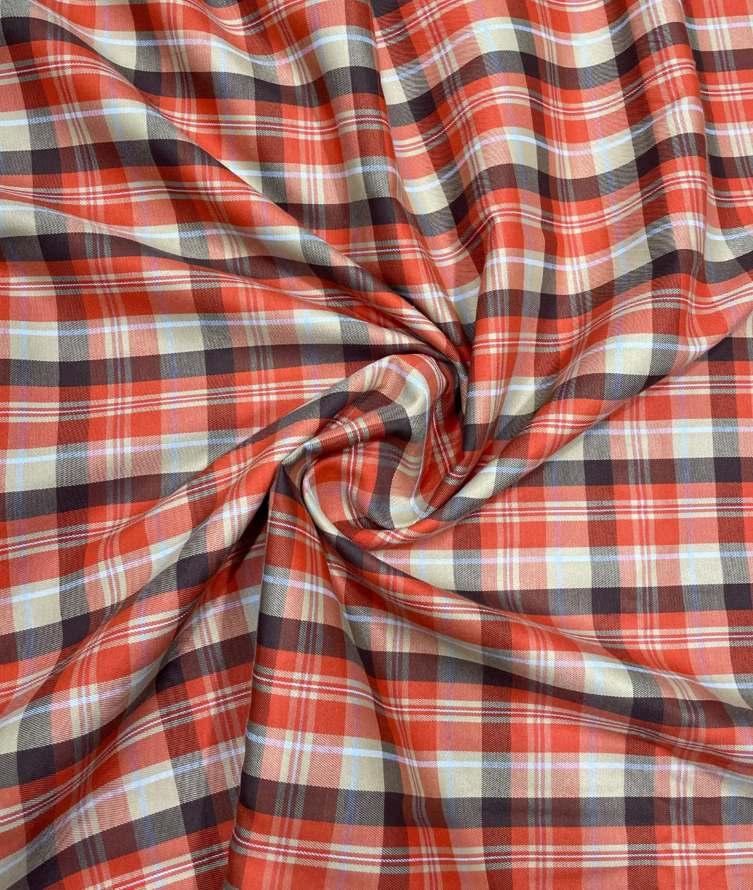 Arvind Premium Cotton Checks Fabric for Men's Shirt - Tepchi Men
