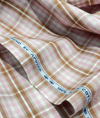 Arvind Premium Cotton Checks Fabric for Men's Shirt - Tepchi Men