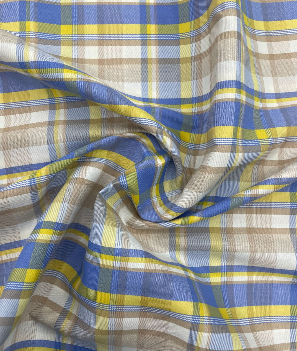 Arvind Premium Cotton Checks Fabrics for Shirt - Tepchi Men