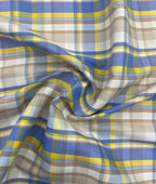 Arvind Premium Cotton Checks Fabrics for Shirt - Tepchi Men